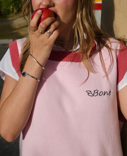 BBone Sleeveless Sweater Pink